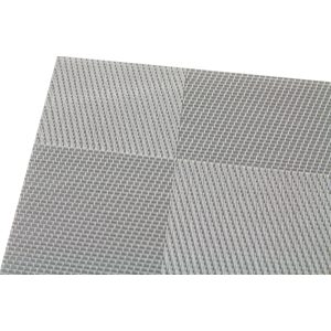 Servet tacamuri PLACEMAT,gri cu bordura,plastic