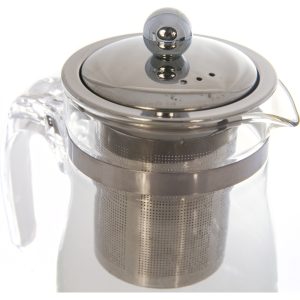 Ceainic TEA TIME 750 ml, sticla cu infuzor