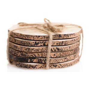 Suport 6 pahare WOOD INSPIRATION, 10 cm, lemn