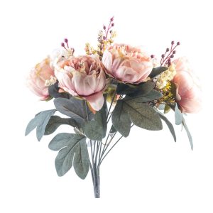 Buchet trandafiri BELLE ROSES, 40 cm, bej