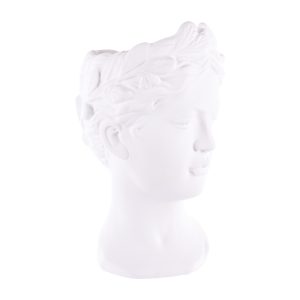 Vaza VENUS, 15x25 cm, portelan, alb