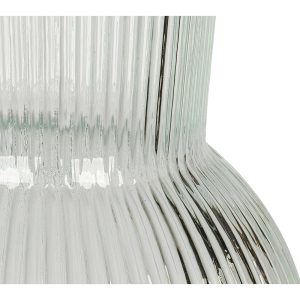 Vaza S LUCID, 19x9,5 cm, sticla