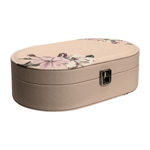 Cutie bijuterii ovala DINASTY, 22.5x13.5x6.5 cm