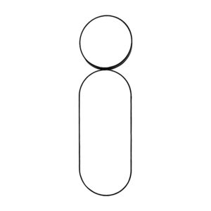 Oglinda TYRA, 100x30 cm