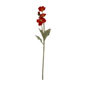 Floare PAPAVER rosu, 57 cm