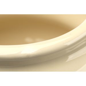 Vaza RIPPLE alb, 14x14x20 cm