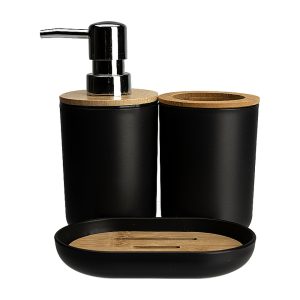 Dozator sapun negru ZAMORA, 15 cm