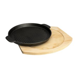 Vas fonta de gatit oval STEAK COOKING 22 cm