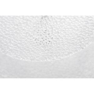 Platou cu 2 nivele GLAMOUR,28 si 21 cm,transparent