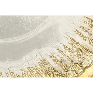 Platou cu 2 nivele GOLD BLUSH, 28/21 cm