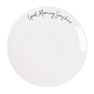 Farfurie desert GOOD MORNING SUNSHINE, 21 cm