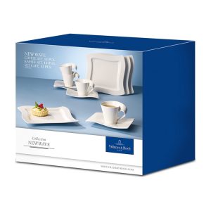 Set 12 piese NEW WAVE, portelan premium