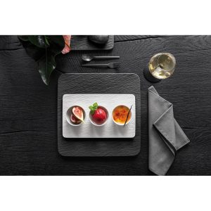 Farfurie intinsa MANUFACTURE ROCK, 32 cm, negru