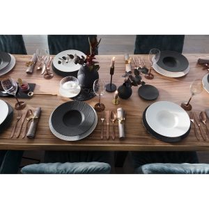 Farfurie paste MANUFACTURE ROCK, negru, 28 cm