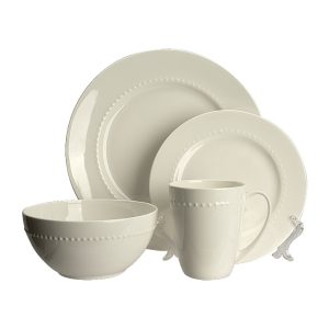 Set farfurii 16 piese BELISE, portelan englezesc